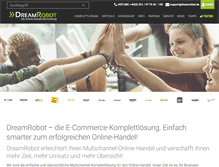Tablet Screenshot of dreamrobot.de